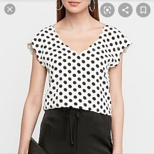 Express Scalloped Blouse